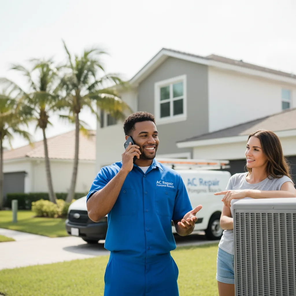 AC Repair Pompano Beach customer support in Reagan